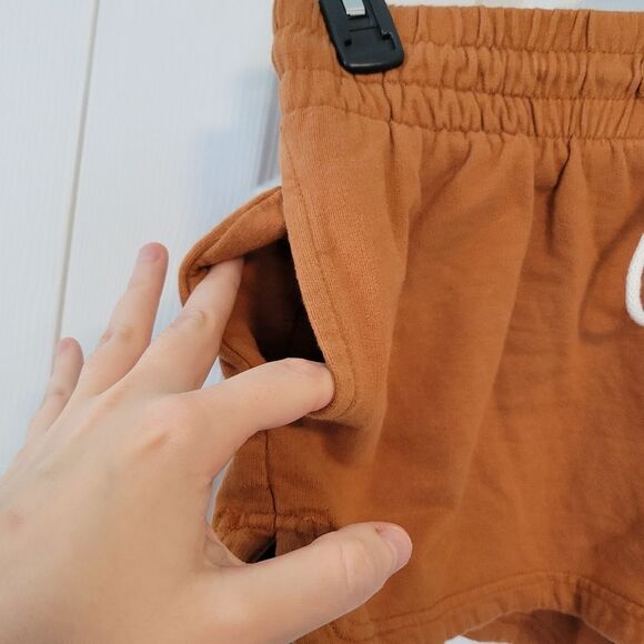 Urban Outfitters Out From Under Ellie Sweatshort Shorts Size Small Tan - Picture 3 of 7